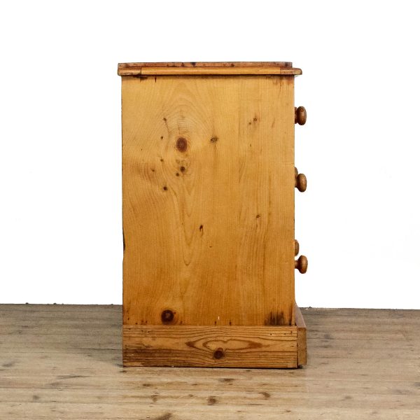 M-6590 Victorian Antique Pine Chest of Drawers (6)