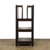 M-6598 20th Century Oak Magazine Stand Bookshelf (3)