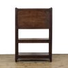 M-6598 20th Century Oak Magazine Stand Bookshelf (8)