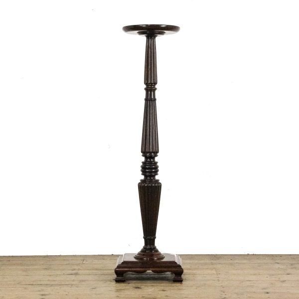 M-6601 Antique Mahogany Jardiniere Plant Stand (3)
