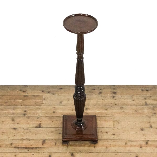 M-6601 Antique Mahogany Jardiniere Plant Stand (6)