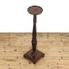 M-6601 Antique Mahogany Jardiniere Plant Stand (7)