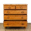 M-6605 Antique Satin Walnut Chest of Drawers (14)