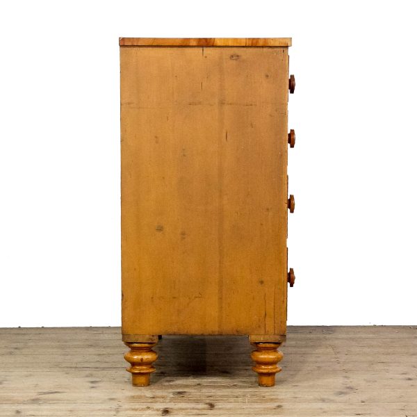 M-6605 Antique Satin Walnut Chest of Drawers (5)