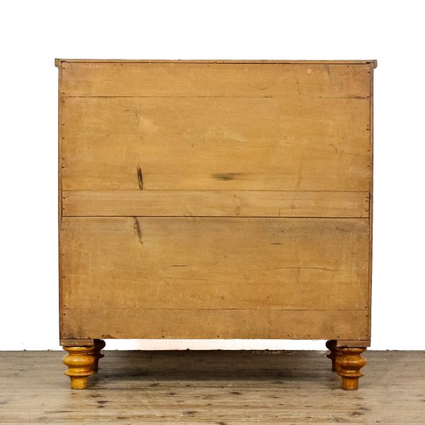 M-6605 Antique Satin Walnut Chest of Drawers (6)