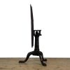 M-6606 Georgian Mahogany Tripod Table Tilt Top (10)