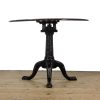 M-6606 Georgian Mahogany Tripod Table Tilt Top (15)