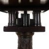 M-6606 Georgian Mahogany Tripod Table Tilt Top (5)