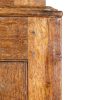 M-6621 19th Century Antique Oak Housekeepers Cupboard (11)