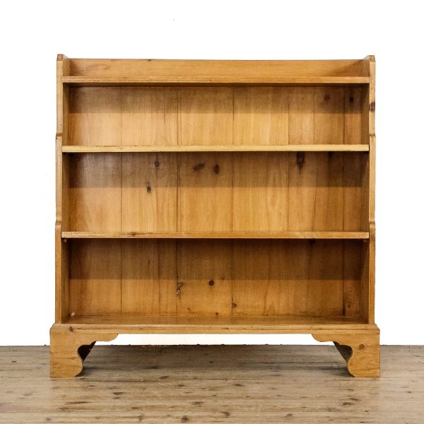 M-6622 Antique Pine Waterfall Bookcase (2)