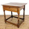 M-6644 Antique 18th Century Oak Side Table (8)