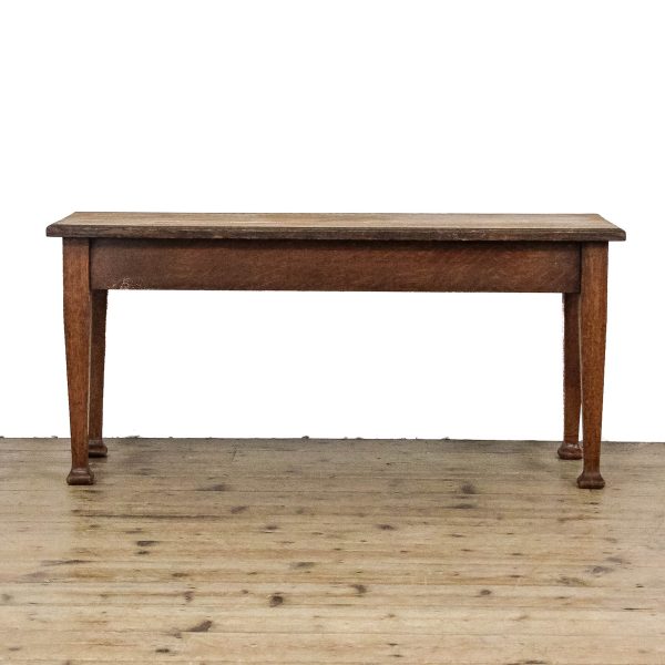 M-6650A Antique Oak Stool (2)