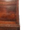 M-6653 Antique Large Oak Linen Press Cupboard (13)
