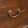 M-6653 Antique Large Oak Linen Press Cupboard (4)
