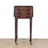 M-6658 Antique Victorian Mahogany Worktable (10)