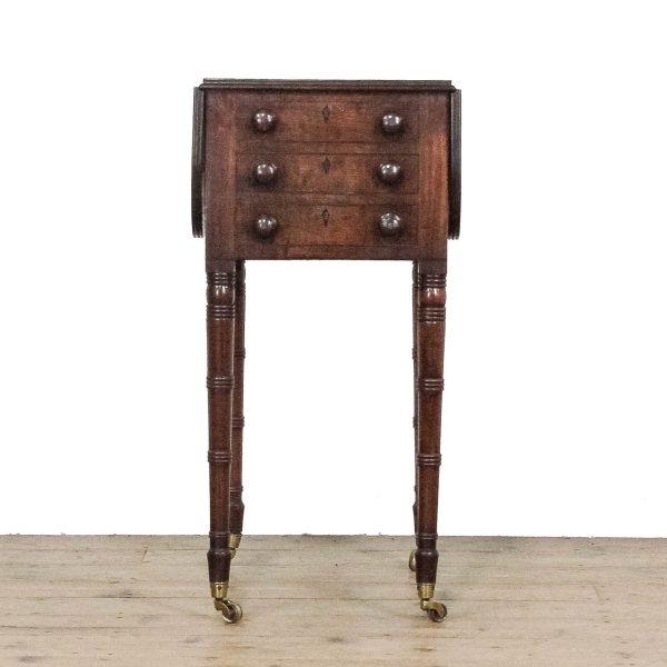 M-6658 Antique Victorian Mahogany Worktable (10)