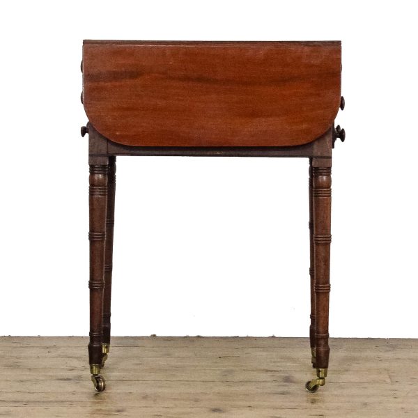 M-6658 Antique Victorian Mahogany Worktable (11)