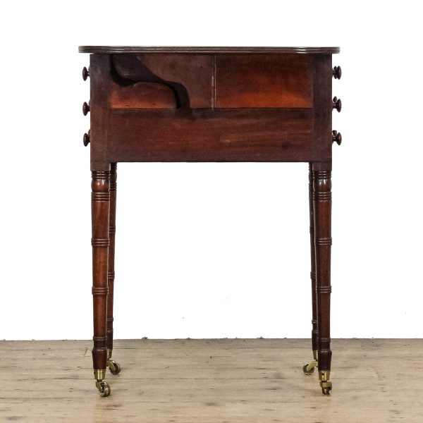 M-6658 Antique Victorian Mahogany Worktable (15)