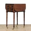 M-6658 Antique Victorian Mahogany Worktable (8)