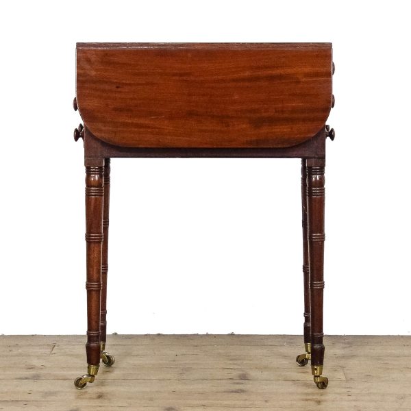 M-6658 Antique Victorian Mahogany Worktable (9)