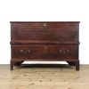 M-6662 Antique 18th Century Oak Coffer on Stand (8)