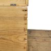 M-6664 Antique Pine Domed Top Trunk (11)