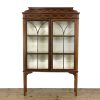 M-6671 Antique Edwardian Mahogany Glass Cabinet (4)