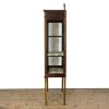 M-6671 Antique Edwardian Mahogany Glass Cabinet (7)
