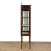 M-6671 Antique Edwardian Mahogany Glass Cabinet (9)