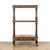 M-6677 Antique Victorian Walnut Whatnot (2)