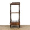 M-6677 Antique Victorian Walnut Whatnot (4)