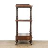 M-6677 Antique Victorian Walnut Whatnot (6)
