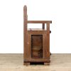 M-6680 Rustic Pine Settle with Drawers (6)
