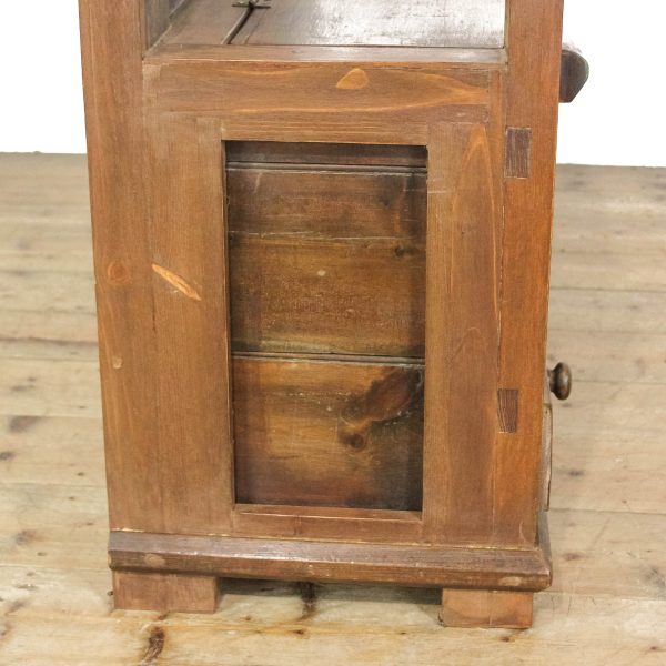 M-6680 Rustic Pine Settle with Drawers (7)