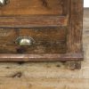 M-6682 Rustic Pine Settle Bench with Drawers (11)