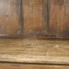 M-6682 Rustic Pine Settle Bench with Drawers (9)