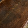 M-6692 Antique Victorian Carved Oak Hall Bench (10)