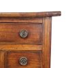M-6707 Antique Mahogany Low Boy Side Table (8)