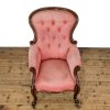 M-6709 Antique Victorian Upholstered Armchair (1)