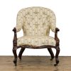 M-6712 Antique Victorian Upholstered Armchair (2)