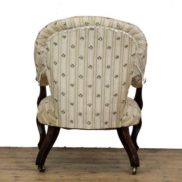 M-6712 Antique Victorian Upholstered Armchair (5)