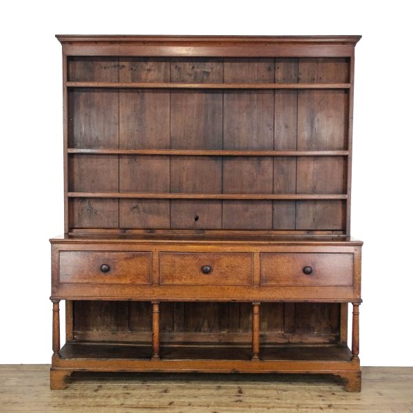 M-6720 Antique 19th Century Oak Dresser 1