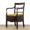 M-5411 Antique Georgian Mahogany Commode Chair (3)