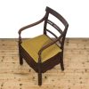 M-5411 Antique Georgian Mahogany Commode Chair (5)