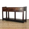 M-6654A Antique South Wales Oak Dresser Base (3)