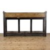 M-6654A Antique South Wales Oak Dresser Base (6)