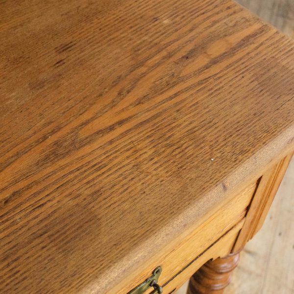 M-6686 Antique Edwardian Pine Dressing Table (1)