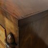 M-6698 Antique Victorian Mahogany Bow Front Chest of Drawers (10)