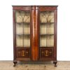 M-6705 Antique Edwardian Glass Display Cabinet (1)