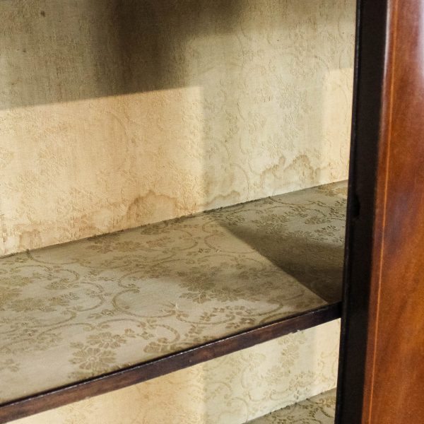 M-6705 Antique Edwardian Glass Display Cabinet (5)